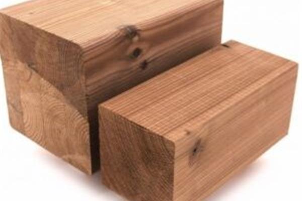 Thermowood paal gelamelleerd Essen, Houthandel Van Den Berg